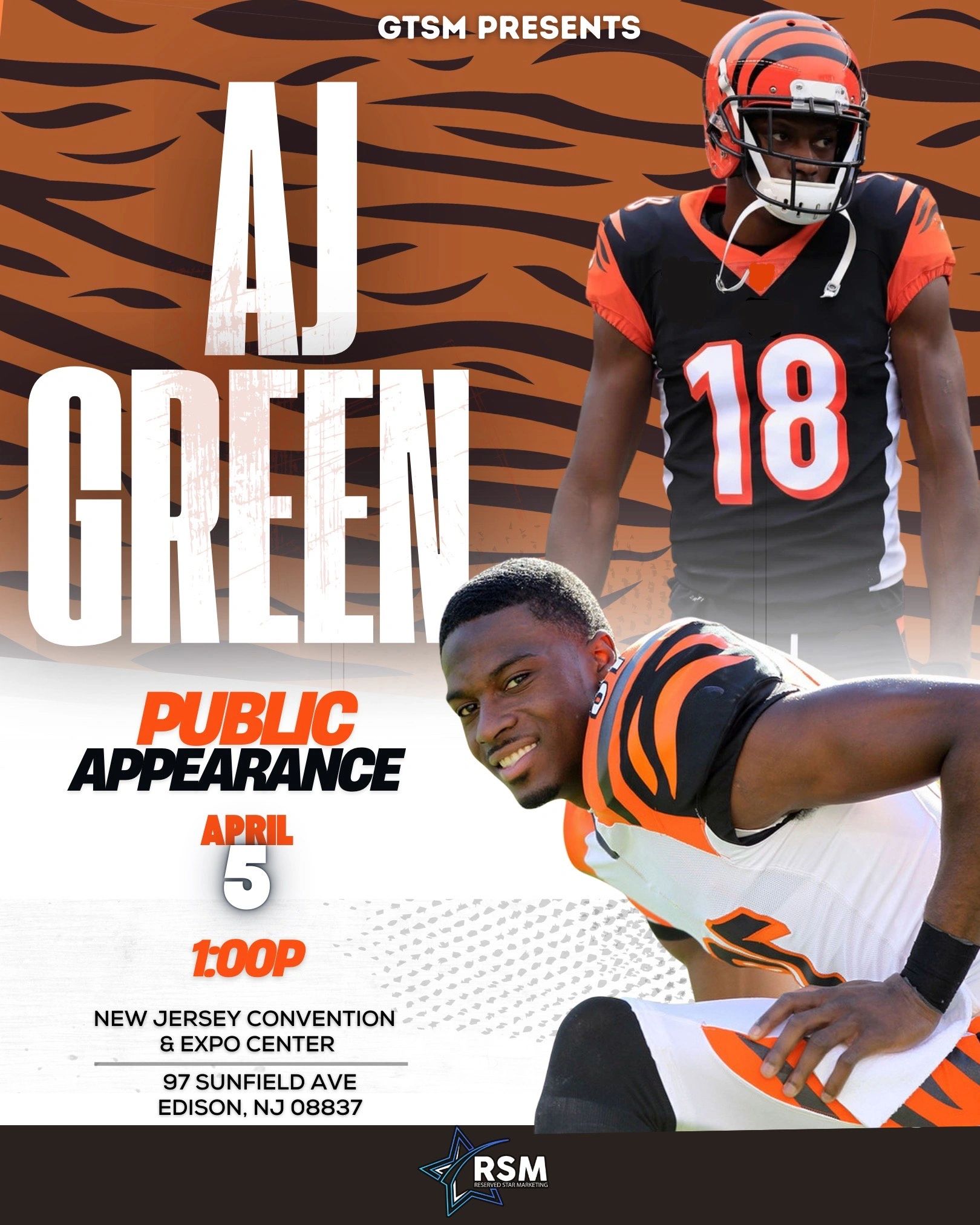 AJ Green public appearance