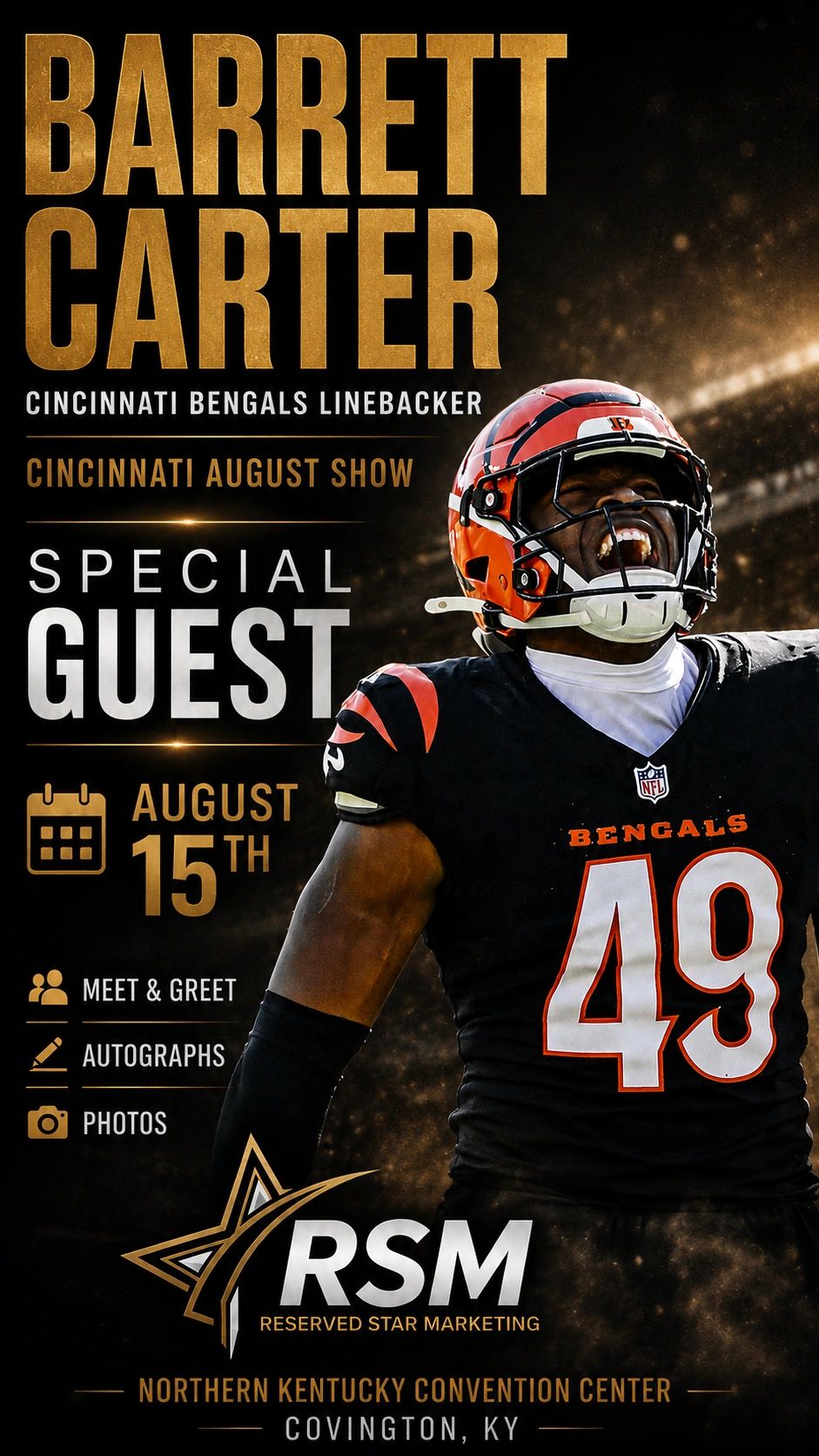 Barrett Carter special guest