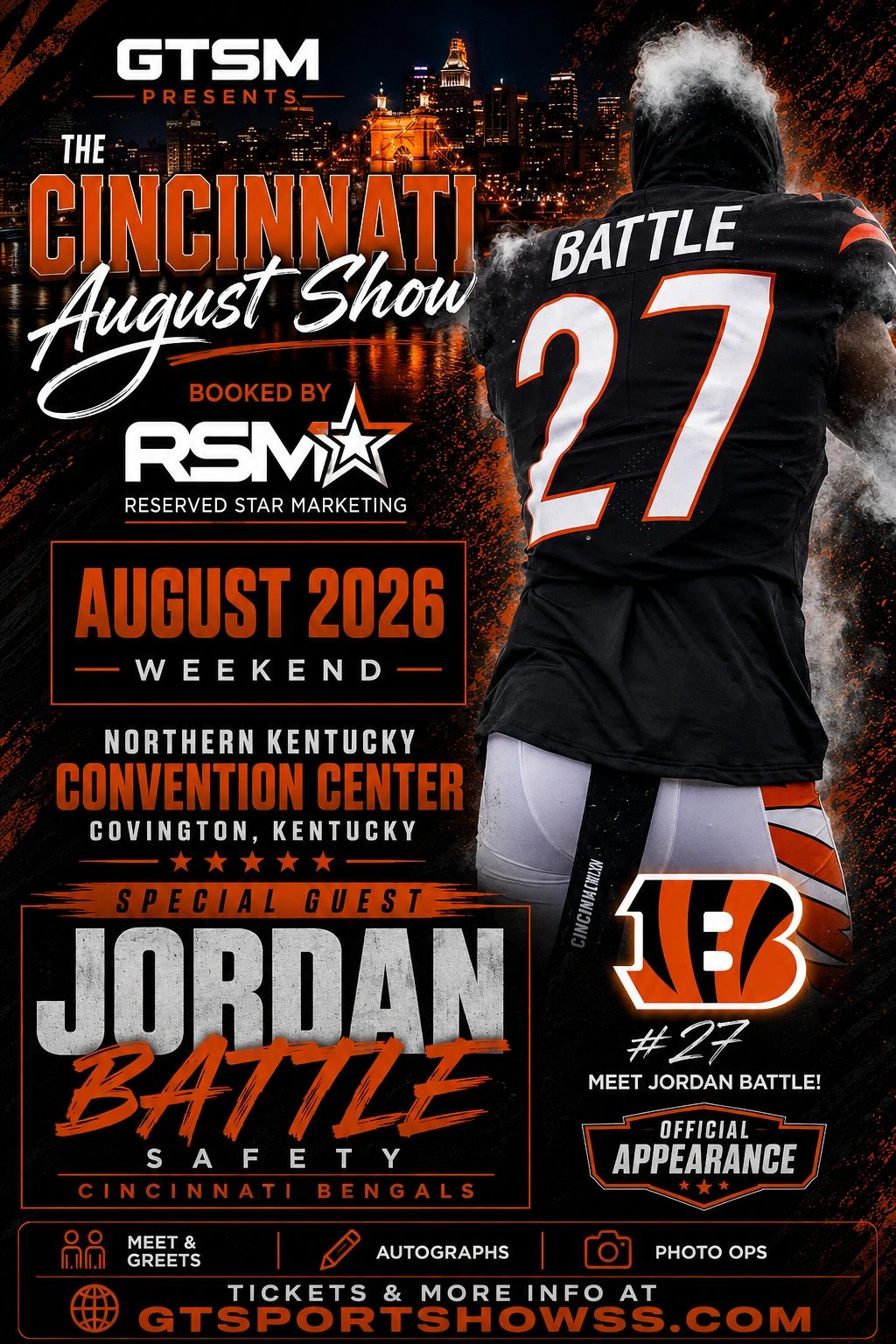 Jordan Battle appearance